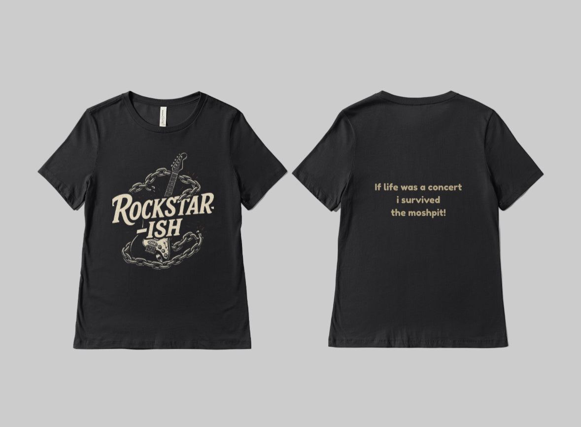 Rockstar-ish - short sleeve t-shirt